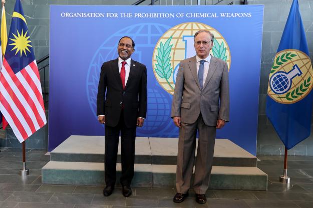 OPCW Director-General meets Malaysia's Minister of Foreign Affairs 