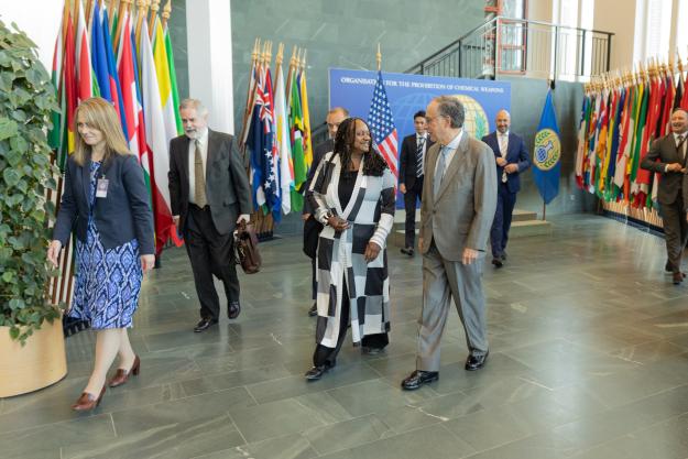 OPCW Director-General receives U.S. Under Secretary for Arms Control and International Security