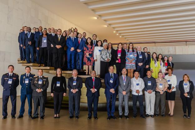 National delegates meet in Brazil to discuss challenges and best practices related to the implementation of the Chemical Weapons Convention