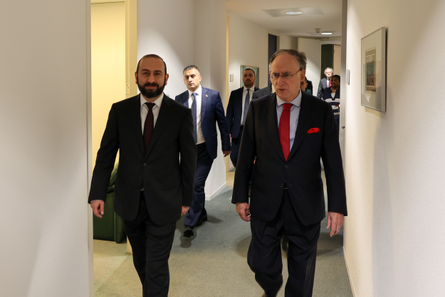 Ambassador Fernando Arias, Director-General of the OPCW meets with H.E. Mr Ararat Mirzoyan, Foreign Minister of Armenia