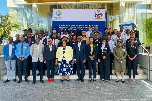 First responders from English-speaking African countries enhance chemical emergency preparedness 