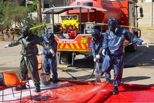 First responders from English-speaking African countries enhance chemical emergency preparedness 