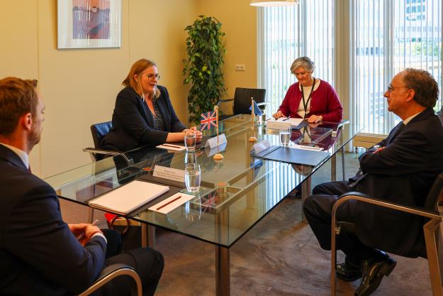 OPCW Director-General meets UK Counter Proliferation and Arms Control Centre Head
