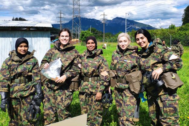 Women first responders participate in chemical emergency training cycle organised by OPCW and Switzerland's Federal Department of Defence, Civil Protection and Sport (DDPS)