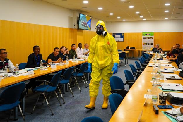 OPCW training on sampling and analysis for first responders