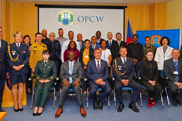OPCW training on sampling and analysis for first responders
