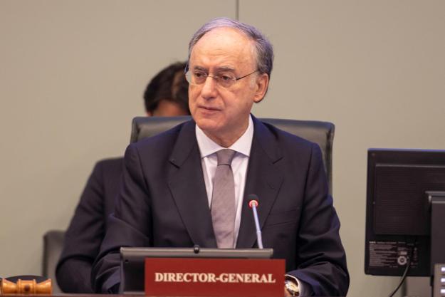 Ambassador Fernando Arias, OPCW Director-General, addresses the 26th Meeting of National Authorities