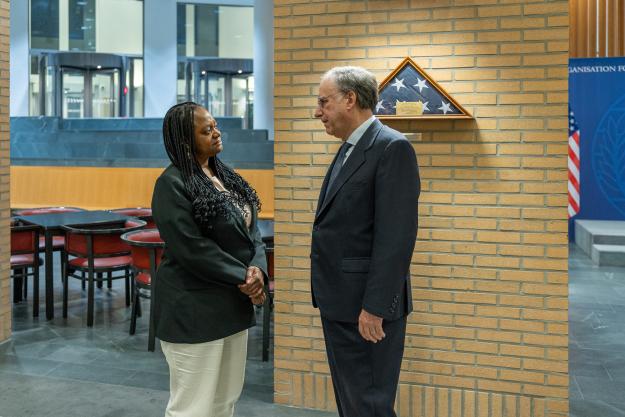 OPCW Director-General meets with the US Under Secretary of State Ms Bonnie Jenkins