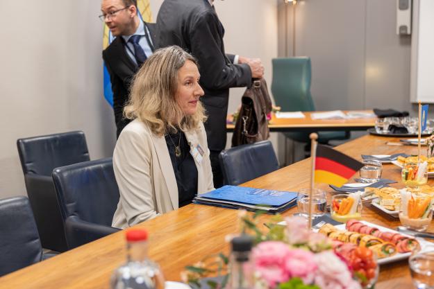 OPCW Director-General meets with the Acting Federal Government Commissioner for Disarmament and Arms Control at the German Federal Foreign Office, Ms Susanne Riegraf
