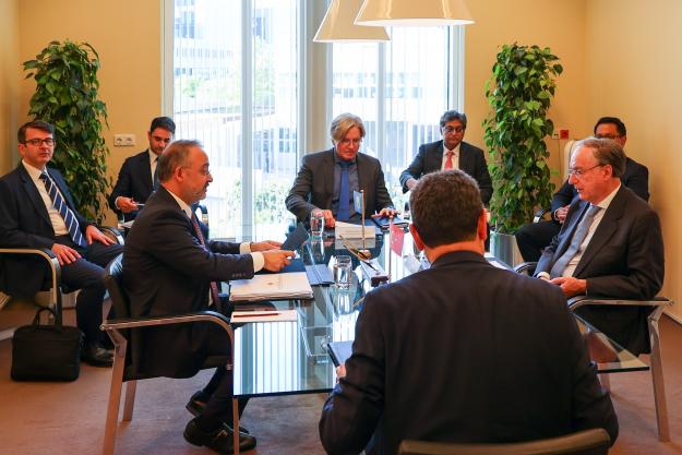 Deputy Minister of Foreign Affairs of Türkiye and OPCW Director-General meet at OPCW Headquarters
