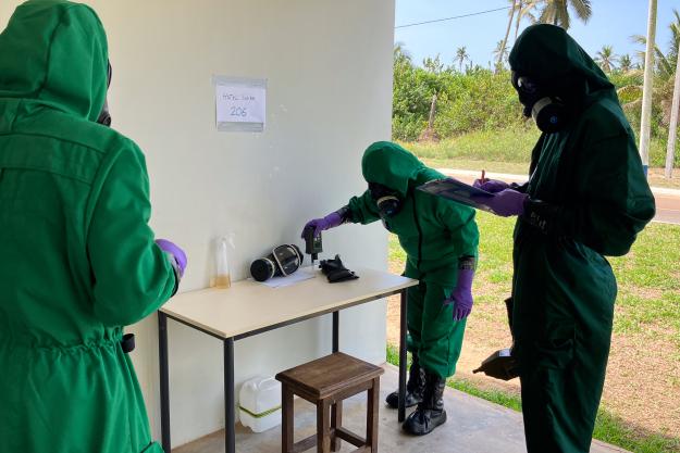 Training for French-Speaking Member States in Africa investigation of chemical incidents / Côte d'Ivoire