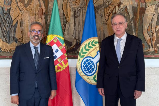 Portuguese Minister of State and Foreign Affairs and OPCW Director-Genera