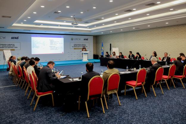 OPCW workshop on chemical security legislation and enforcement capabilities in Central Asia, June 2025