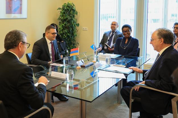 OPCW Director-General receives Armenia’s Deputy Minister of Foreign Affairs