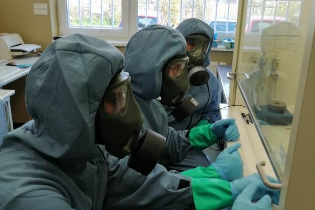 Laboratory Professionals Train with Live Chemical Warfare Agents in Slovakia