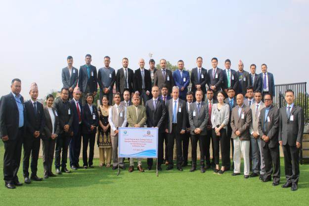 First Responders from Asia at a regional basic training course held in Kathmandu, Nepal