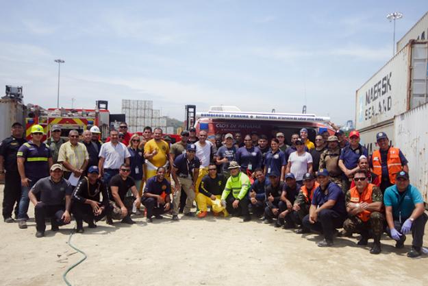 The participants of the regional training course in Panama City 