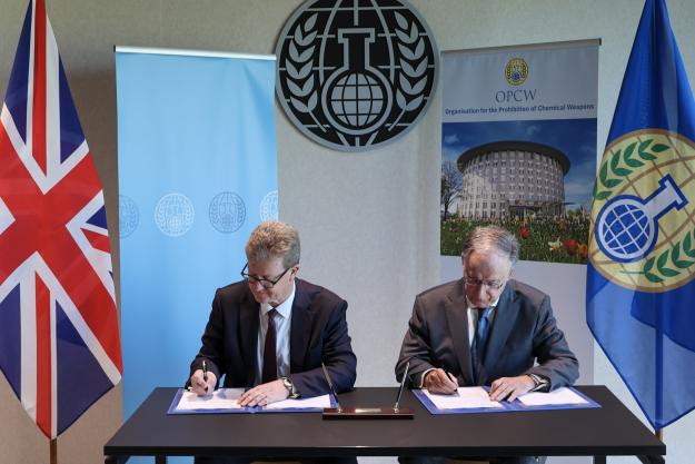 Commonwealth & Development Office and OPCW Director-General formalise contribution