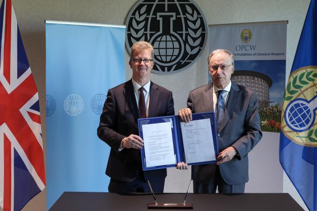 United Kingdom contributes £400,000 to support OPCW’s ongoing work in Ukraine