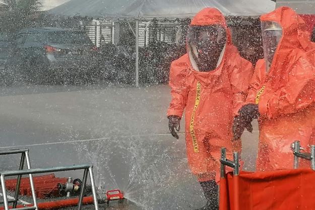 Participants during the sixth Advanced Course on Chemical Emergency Response held in Kuala Lumpur