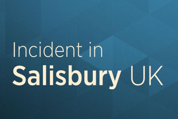 Incident in Salisbury UK