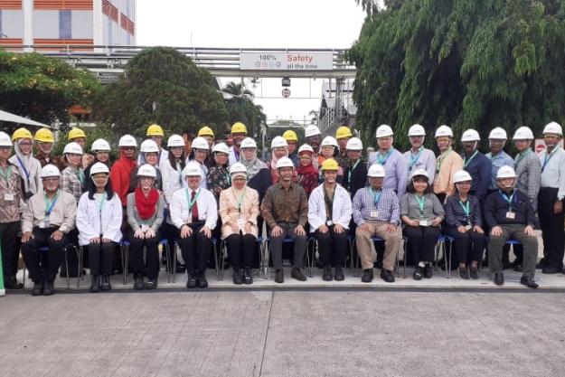 Participants a workshop on Chemical Supply Chain Safety and Security Management held in Bogor