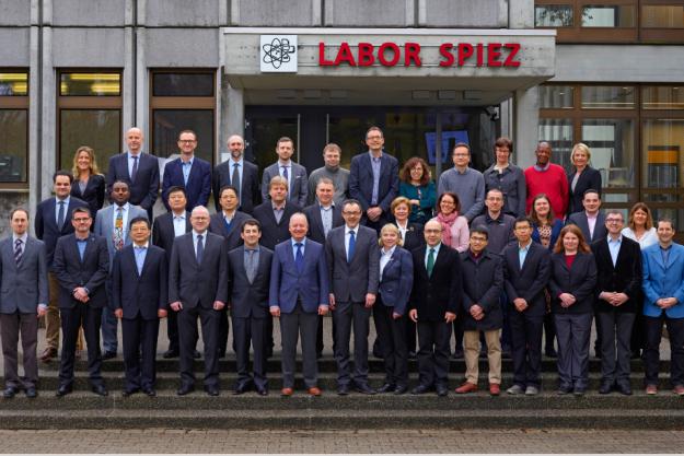 Participants at the second workshop on Schedule 1 facilities, the “Schedule 1 Users Forum” at Spiez Laboratory in Switzerland