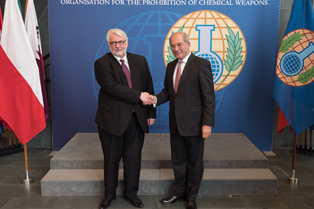 Poland’s Foreign Minister Visits OPCW