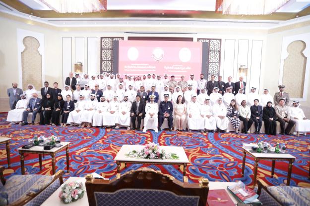 Participants during a training on ports and maritime chemical safety and security management, in Doha