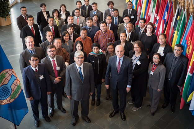 Participants at the Stakeholders Forum for States Parties in Asia on the Adoption of National Implementing Legislation of the Chemical Weapons Convention (CWC)