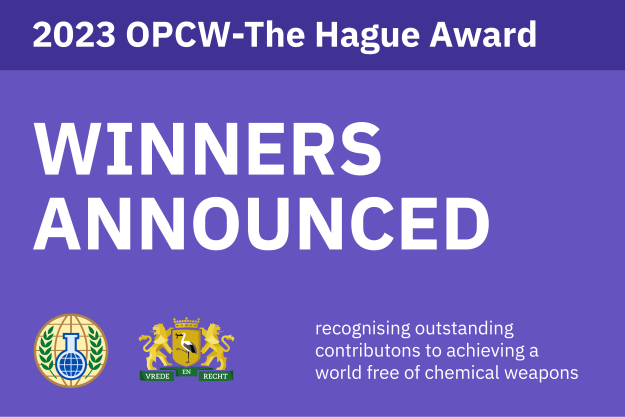 2023 OPCW-The Hague Award recipients announced 