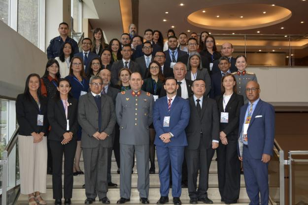 Participants of the OPCW's Training of Trainers Course in Santiago, Chile.