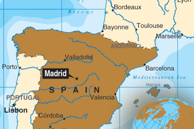 Spain map