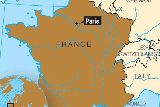 Map France