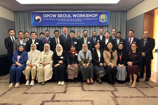 OPCW Workshop on the Peaceful Development and Use of Chemistry for Asian Region Member States, October 2025