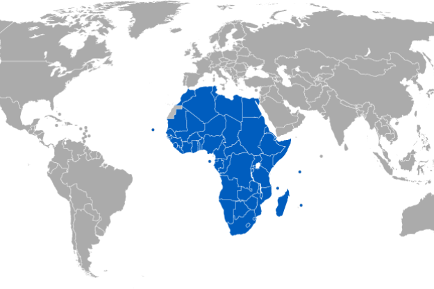 map africa