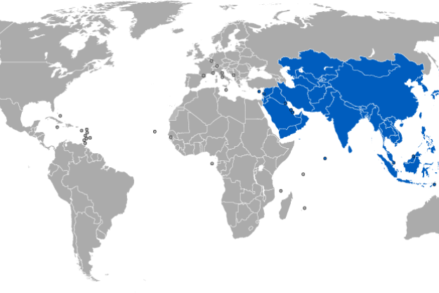 asia map