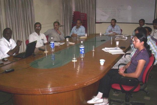 Two participants from Africa at United Phosphorus Limited in Ankleshwar, India, as part of the OPCW 2008 Associate Programme training course.