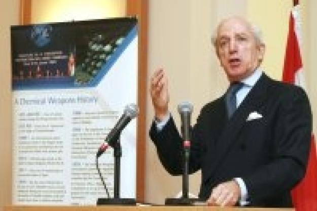 OPCW Director-General, Ambassador Rogelio Pfirter, gave a presentation on 24 February 2009 at the Diplomatic Academy of Vienna on the OPCW's achievement and ongoing challenges.