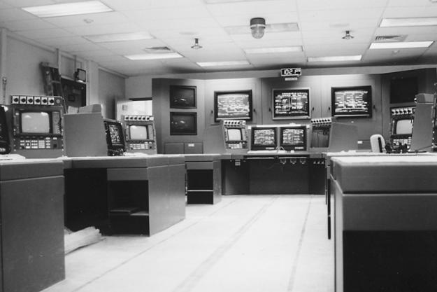 The control room, which guides an automated process to dispose of chemical agents. Umatilla Chemical Agent Disposal Facility. (Photo: U.S. Army Chemical Materials Agency)