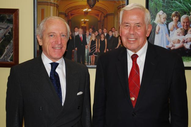 OPCW Director-General Pfirter with U.S. Senator Richard Lugar