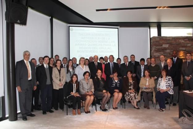 Attendees of the Article XI workshop held in October 2012