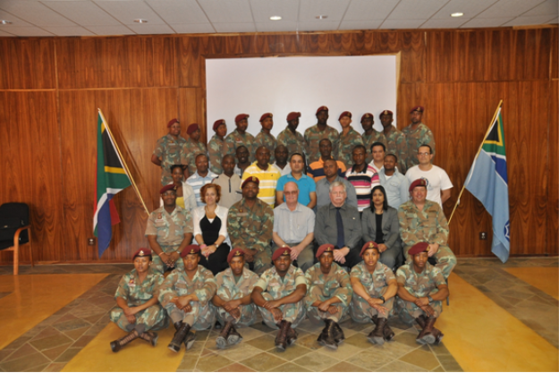 Attendees at the Second Assistance and Protection Training Course for Instructors from States Parties in Africa.