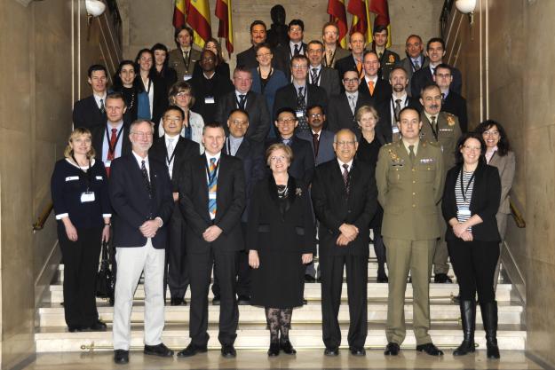 Participants and OPCW staff at the first OPCW workshop on Schedule 1 facilities.