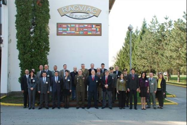 Participants at the 11th Eleventh Chemical Weapons Convention (CWC) Seminar, which was held in the village of Rakitje, west of Zagreb