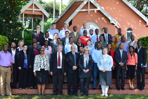 Participants at a regional seminar on CWC and Chemical-Safety-and-Security Management, which was held in South Africa.