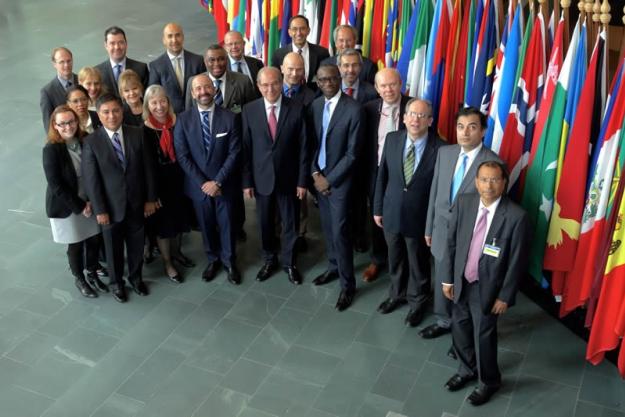 Participants at the 2014 Meeting of Legal Advisers of Specialized, Related and other Organisations (UN System)