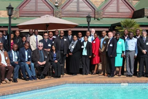 Participants at the Sub-regional Training on Technical Aspects of the CWC Transfers Regime, which was held in South Africa from 15 - 18 July 2014.