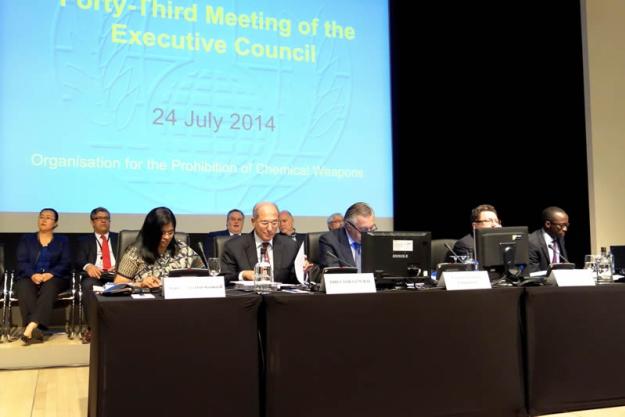 The 43rd Meeting of the Executive Council occurred on 24 July 2014.