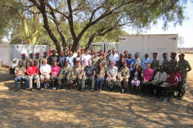 Participants at the third assistance and protection training course for instructors from States Parties to the CWC in Africa